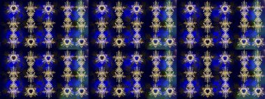 Soyut etnik raster çizim kalıbı. Arkaplan dokusu, duvar kağıdı, çiçek teması mavi, siyah ve gri renkler. Kabile sanatı boho baskısı, klasik çiçek arkaplanı.