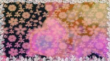 Raster. Sabıka fotoğraflarında, bebek kıyafetlerinde, duvar kâğıtlarında, paket kutularında falan kullanılabilir. Zarif, parlak ve kusursuz pembe çiçek deseni tasarımı.