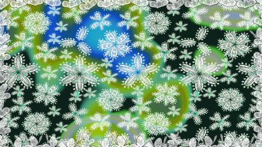 Gri renkli etnik çiçeklerle kusursuz bir desen. Raster Çiçek İllüstrasyonu güzel tekstil..