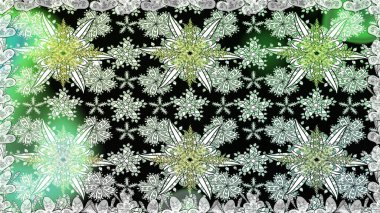 Hint çiçek Paisley patten kenarlık. Sorunsuz süsleme yazdırma. Etnik Mandala havlu. Raster kına tarzı. Kartvizit arka plan boyama kitabı, zemin, tekstil, tebrik için kullanılabilir.