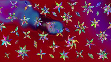 Ev dekoru. Fantezi çiçekli eskiz deseni, doğal duvar kağıdı, çiçek desenli kıvrım çizimi. Paisley el çizimi elementler.