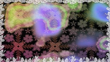 Raster illüstrasyonunda kusursuz çiçek deseni. Gri renkli çiçekler. Renkli Bahar Temalı Kusursuz Arkaplan. Düz Çiçek Elementleri Tasarımı.