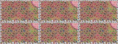 Sonsuz. Erkekler, kızlar, elbiseler, duvar kağıtları için soyut, pürüzsüz desen. Raster illüstrasyonu. Çizim, karalama, karalama. Kelebeklerle kusursuz desen.