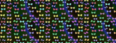 Kumaş, kağıt, ambalaj kâğıdı ve duvar kağıdı tasarımı için hoş bir arka plan. Gri. Kelebeklerle çizim yapın.