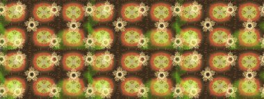 Kar taneleri arka planda. Arkaplanda soyut kar taneleri olan düz tasarım. Kar taneleri deseni. Raster illüstrasyonu. Kar tanesi süslemeli desen.