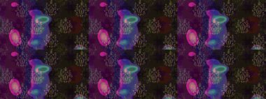 Eskiz geçmişi. Renkli desenli eskiz deseni, gri çiçekler ve dekoratif elementlerle. Raster illüstrasyonu. Kumaş, tekstil, duvar kağıdı baskısı için. Antika retro tarzı.