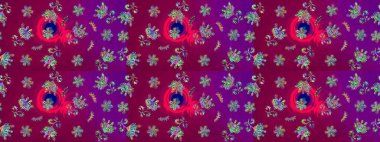 Raster Henna tarzı. Etnik Mandala havlusu. Taslak süsleme izi. Sınır Kızılderili çiçekli paisley patten. Tebrik kartı arkaplanı, boyama kitabı, arkaplan, tekstil için kullanılabilir.