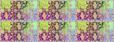 Tarafsız renklerde, altın elementlerle kusursuz klasik desen. Noel, kar tanesi, yeni yıl 2019.