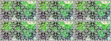 Gri renklerde. Anti-stres için soyut örnek sayfası. Raster illüstrasyonu.