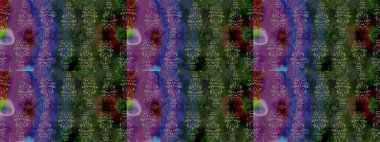 Yeşil renkli çiçekler. Çiçekli karalama şeklinde Raster çiçek deseni. Nazik, sevimli çiçek arkaplanı..