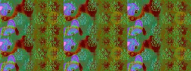 Büyük bir çiçek boyası seti. Kartlar, davetiyeler, tarih kartları ve daha fazlası için kullanılabilir. Raster şirin suluboya çiçek deseni çizimi.