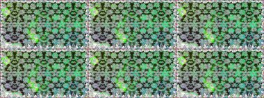 Raster deseni. Art Inspi tarzı çiçekler ve arka plan bırakıyor. Karalama çiçekleri kusursuz desen. El çizimi desen.