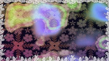 Sevimli çiçek raster deseni. Renkli Yaz Temalı Kusursuz Arkaplan. Modaya uygun kumaş deseni. Düz Çiçek Elementleri Tasarımı.