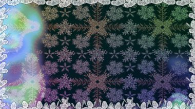 Renkli Yaz Temalı Kusursuz Arkaplan. Düz Çiçek Elementleri Tasarımı. Raster Illustrasyon 'da moda olmayan çiçek deseni. Güzel kumaş deseni.