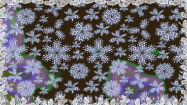 Küçük çiçekli basit, dikişsiz desen. Raster illüstrasyonu. Kahverengi renkte sevimli çiçekler. Moda baskısı, albüm, ambalaj kağıdı, duvar kağıdı için zarif dekoratif süslemeler..