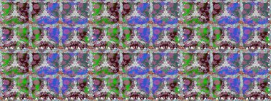 Şekillendirilmiş çiçeklerle kusursuz desen. Çiçek deseni duvar kağıdı, desen dolguları ve web sayfası arka planı için kullanılabilir. Süslü zentangılsız desen, soyut çiçeklerle süslenmiş..