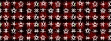 El çizimi Noel Raster illüstrasyonu. Kar Taneleri Karalamaları. Yeni Yıl Dekoratif Kar Taneleri Arkaplanı.