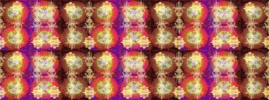 Raster illüstrasyonu. Kahverengi, pembe ve nötr renklerde kristal kar tanesi.