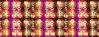 Raster illüstrasyonu. Kahverengi, pembe ve nötr renklerde kristal kar tanesi.