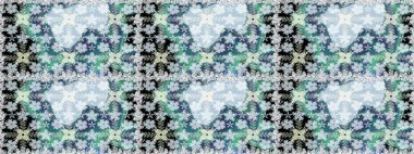 Kusursuz bir arka plan modeli. Tarafsız renklerde yaprakları olan yabani çiçekler. Suluboya, elle çizilmiş. Raster illüstrasyonu.