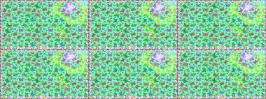 Mavi ve yeşil renkli bir resim. Kelebekli Raster. Raster. Kıyafetler, erkekler, kızlar ve duvar kağıtları için soyut, pürüzsüz desen.