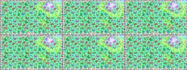 Mavi ve yeşil renkli bir resim. Kelebekli Raster. Raster. Kıyafetler, erkekler, kızlar ve duvar kağıtları için soyut, pürüzsüz desen.