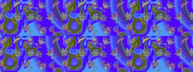 Menekşe rengi, mavi ve yeşil kar taneli Noel kartı. Mor, mavi ve yeşil renkli. Kar taneleri arka planda. Kış kartı Mutlu Noeller, yeni yıl ve mutlu bayramlar..