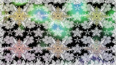 Güzel çiçek deseni. Tarafsız renklerde çiçekler. Renkli Bahar Temalı Kusursuz Arkaplan. Düz Çiçek Elementleri Tasarımı.