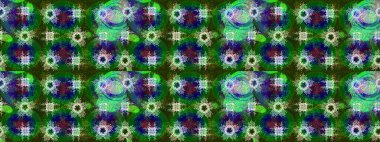 Grafiksel element dekorasyonu. Kar Tanesi Mozaik ikonu. Yeşil, mavi ve gri siluet kar tanesi işareti. Sembol kışı, donmuş, Noel, yeni yıl tatili. Düz dizayn. Raster illüstrasyonu.