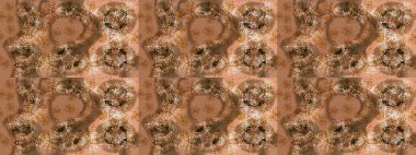 Renkli elementlerle Raster ilginç desen