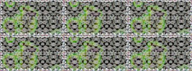 Arkaplan dokusu, duvar kağıdı, çiçek temalı gri renkler. Kabile sanatı boho baskısı, klasik çiçek arkaplanı. Soyut etnik raster pürüzsüz desen.