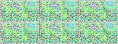 Mavi üzerine şirin kelebekler. Raster illüstrasyonu. Renkli kelebeklerin kusursuz arka planı. Ambalaj kağıtları ve duvar kağıtları için güzel bir arkaplan, kumaş tasarımı, kağıt..