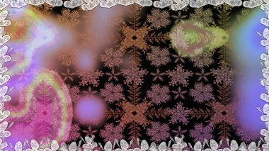 Çizgisiz desen. Şirin çiçekler. Raster Moda kumaş deseni.