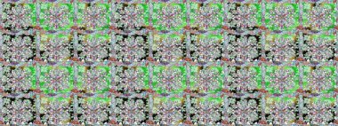 Sevimli, pürüzsüz desenli, küçük çiçekli, klasik tarzda. Moda arka planında parlak buketler. Raster illüstrasyonu. Kumaş, duvar kâğıdı ve kağıda yazdırmak için gelişen arkaplan.