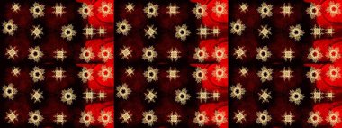 Raster illüstrasyonu. Raster deseni. Küçük çiçekteki sevimli çiçek deseni. Nazikçe, yaz çiçekleri siyah renklerde.