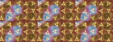 Çiçek tasarımı için inanılmaz bir kolaj cenneti tarzı. Parlak çiçekli kolaj çiçekleri kahverengi. Çiçekli zambaklar eskiz arka planı.