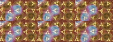 Çiçek tasarımı için inanılmaz bir kolaj cenneti tarzı. Parlak çiçekli kolaj çiçekleri kahverengi. Çiçekli zambaklar eskiz arka planı.