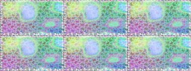 Kusursuz desen. Raster. Raster illüstrasyonu. Web sayfası geçmişleri, duvar kağıtları, tekstil ve yüzey dokuları için mükemmel. Tarafsız ve mavi arkaplandaki suluboya kelebeklerin.