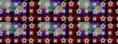 Siyah, kahverengi ve nötr renklerde kristal kar tanesi. Raster illüstrasyonu.