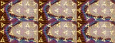 Raster illüstrasyonu. Renkli arka planda izole tatlı kar taneleri. Soyut mandala ya da tuhaf kar tanesi çizgisi sanat tasarımı.