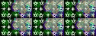 Kar tanesi arka plan. Raster Noel renkli arka plan ile düşen kar tanesi. Raster illüstrasyon.