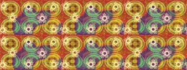 Raster Noel soyut renkli arka plan ve tatlı kar tanesi. Kar taneli sarı, turuncu ve kahverengi renkler. Raster illüstrasyonu.