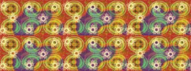 Raster Noel soyut renkli arka plan ve tatlı kar tanesi. Kar taneli sarı, turuncu ve kahverengi renkler. Raster illüstrasyonu.