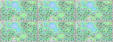 Paketleme, kağıt ve kumaş için uygun. Mavi arka planda renkli kelebekler. Kelebeklerle renklendirilmiş, pürüzsüz bir desen.