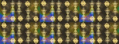 El çizimi, dövme stili karalama, kumaş tasarımı ve Raster illüstrasyonunda kartlar. Sanat terapisi tarzı Zen çizim için kahverengi, yeşil ve gri mandala şeklinde kar taneleri.