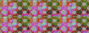 Çiçekler, yapraklar, dekoratif elementler, sıçramalar, lekeler, el çizimleri çizimleri ve Doodle çizimleri, grafik raster çizimleri.