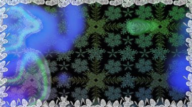 Arkaplan dokusu, duvar kağıdı, mavi renkli çiçek teması. Kabile sanatı boho baskısı, klasik çiçek arkaplanı. Soyut etnik raster pürüzsüz desen.