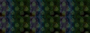 Küçük çiçekteki sevimli çiçek deseni. Bir sürü gri ve soyut çiçekli tropik eskiz deseni. Varicologray Raster çizimi.