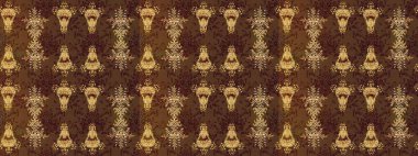 Kar tanesi kışı kahverengi, nötr ve bej renklerde izole edilir. Raster illüstrasyonu. Kahverengi, nötr ve bej renkli siluet. Kutlamanın sembolü. Yeni yıl tabelası. Noel tasarımı için.