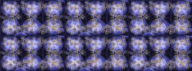 Soyut kar taneleri arkaplanda izole edilmiş düz dizayn. Raster illüstrasyonu. Kar tanesi rengarenk desen. Raster kar taneleri arka planda. Kar taneleri deseni.